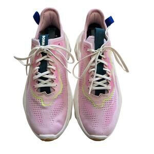 Sorel Women's Kinetic Breakthru Day Lace Sneakers Pink/White, Size 7.5